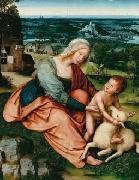 Madonna and Child with the Lamb Quentin Matsys